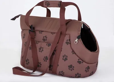 Image de Sac de transport pour chiens - 25x50x27 cm - rembourré, lavable, avec poignée de transport