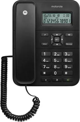 Immagine prodotto di Motorola CT202 Telefono analogico Identificatore di chiamata Nero