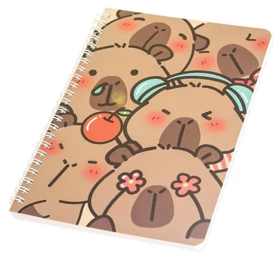Obrázek produktu pro Notes Kapibara A5 na spirali