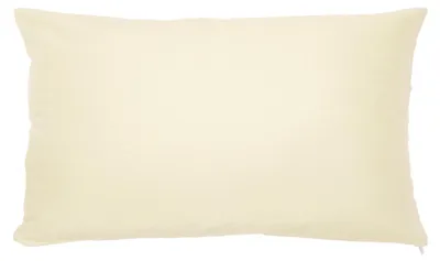 Produktbild von Kissenbezug 40x80 cm Beige Creme Reißverschluss Kissenhülle 100% Baumwolle