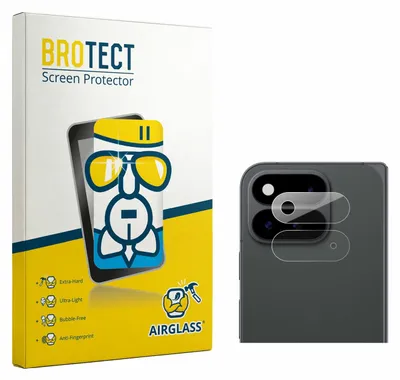 Produktbild von BROTECT Schutzglas für Google Pixel 11 Pro Fold (NUR Kameraschutz) Schutzfolie Panzer Folie Glas Display Schutz klar