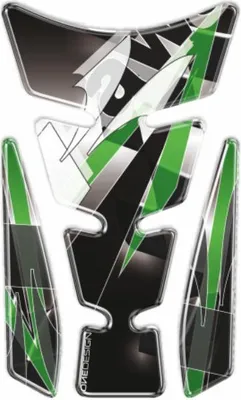 Image de Protection du réservoir du Tankpad, housse ONEDESIGN CGSLE5GP vert/noir