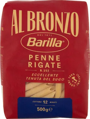 Obrázek produktu pro Penne Rigate Al Bronzo Nudeln č. 352 500g - Barilla