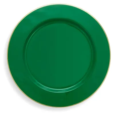 Produktbild von Dunkelgrüner Platzteller 32 cm