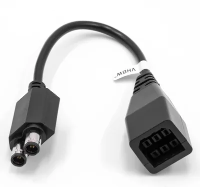Produktbild von vhbw Adapterkabel für Netzteil Spielkonsole kompatibel mit Xbox 360 Slim von 360, One