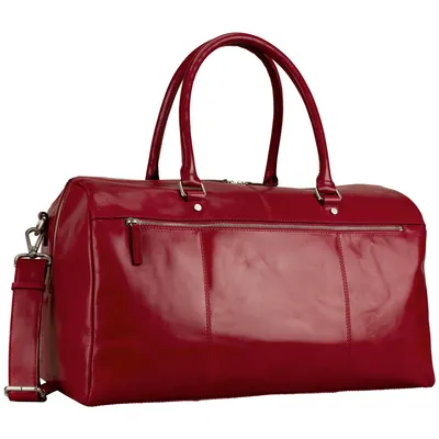Imagen del producto de LEONHARD HEYDEN Cuero bolsa de viaje Cambridge Reisetasche 5272 Rot rojo