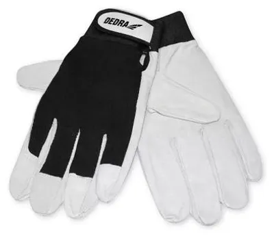 Produktbild von Lederhandschuhe, Glattleder, schwarz, Größe 9 - DEDBH1010R09