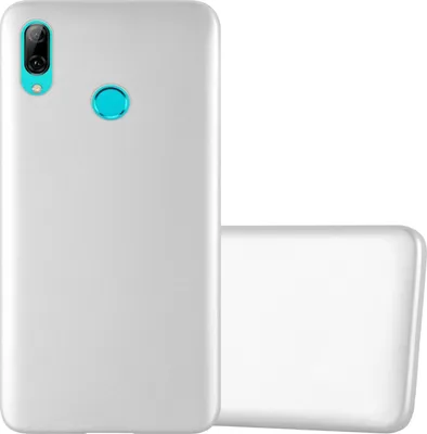 Produktbild von Cadorabo Schutzhülle für Honor 10 LITE / Huawei P SMART 2019 Hülle in Silber Handyhülle TPU Silikon Etui Cover Case