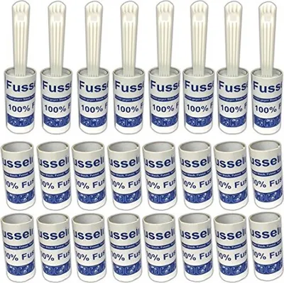 Produktbild von 8x Fusselroller inkl. 16 Ersatzrollen Fusselrolle Fusselentferner Tierhaare