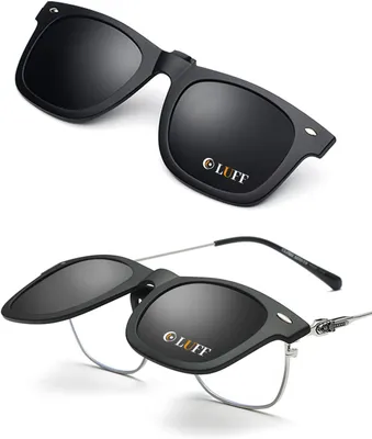 Produktbild von Clip-on Sonnenbrille, polarisiert, UV400 Schutz, fuer Outdoor-Aktivitaeten