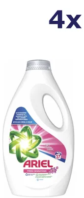 Produktbild von 4x Ariel Liquid – 27sc1.215L – Waschmittel „Fresh Sensations“