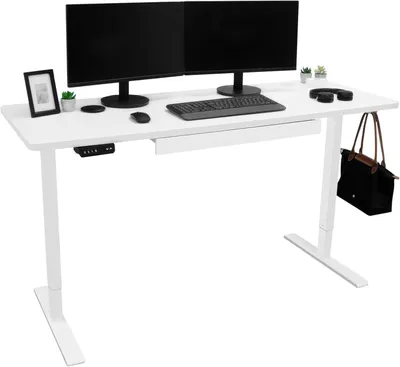 Produktbild von Elektrischer Stehschreibtisch - Stehschreibtisch - Höhenverstellbarer Schreibtisch - Ergonomischer Schreibtisch - Schreibtisch für das Homeoffice