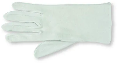 Immagine prodotto di Guanto in jersey di cotone PRO FIT confezione da 12 - Guanto protettivo traspirante, 100% cotone, guanto antiallergico, morbido e aderente - Bianco puro, taglia 10