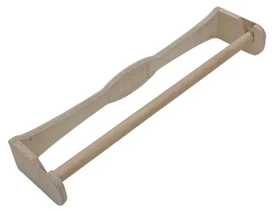 Produktbild von BearOnBar – Robuste Klimmzugstange aus Holz, 72 cm – Innen- und Außenbereich – Wandmontage, über der Tür – einfache Montage – Turngerät für zu Hause