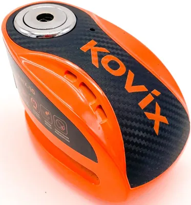 Produktbild von Kovix KNX10 Alarm Bremsscheibenschloss Farben: Orange
