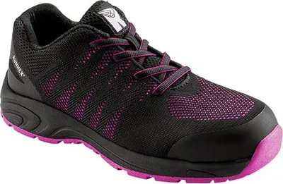 Image de Chaussure de sécurité pour femmes GirlStar 5180 T.39 noir/rose S1P SRC PES RUNNEX