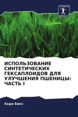 Produktbild von ISPOL'ZOVANIE SINTETIChESKIH GEKSAPLOIDOV DLYa ULUChShENIYa PShENICY: ChAST' I