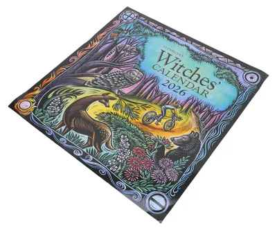 Productafbeelding van Wandkalender 2026, astrologisch met maanstanden en rituelen, 1 stuk, voor spirituele planning