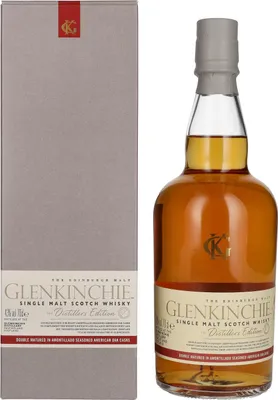 Image de Glenkinchie The Distillers Edition Double Matured 2022 43% Vol. 0,7l en boîte cadeau