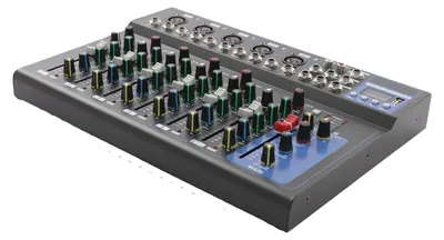 Produktbild von Audio-Mischer, 7 Kanäle, Bluetooth-Kompatibilität, schwarz