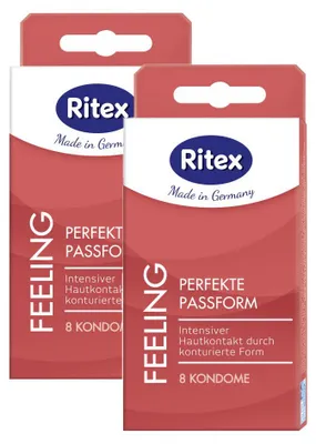Produktbild von 16x Ritex Feeling Kondome konturiert - Standardgröße