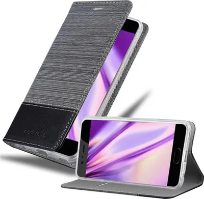 Immagine prodotto di Custodia Cadorabo per Huawei P10 custodia protettiva in grigio custodia per cellulare custodia a libro cover