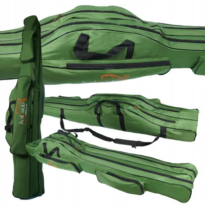 Produktbild von Hokkaido W13017 Rutenfutteral 130cm 2+2 Fächer Grün