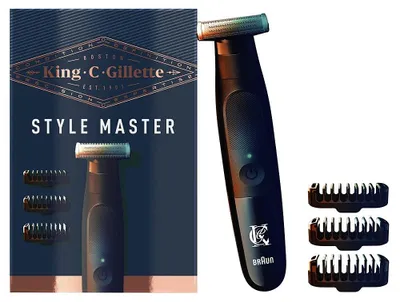 Productafbeelding van Gillette Style Master 4D mes, zwart, 1 mm, 3 mm, 1 mm, roestvrij staal, CE-markering