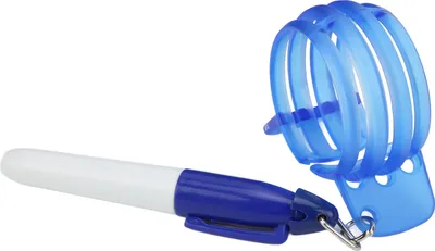 Immagine prodotto di 360 ° linea marcatore palla da golf plastica tre dispositivi di disegno per tutti gli usi blu