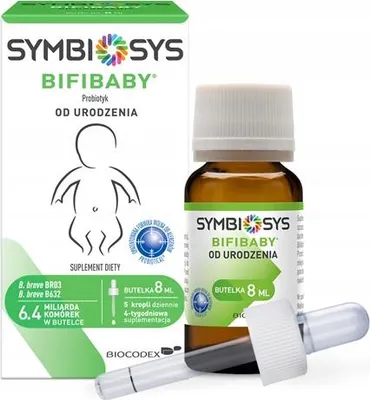 Produktbild von Symbiosys Bifibaby Probiotic MIKROFLORA BEI KINDERN Tropfen 8 ml
