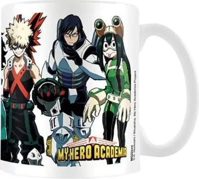 Obrázek produktu pro My Hero Academia - Hrnek na kávu "Heroes", kostým PM1876 (jedna velikost) (barevný)