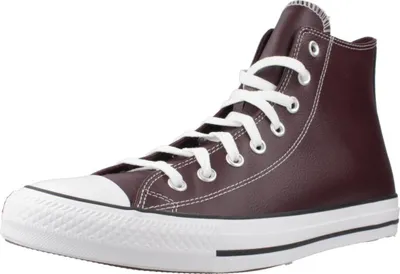Produktbild von CONVERSE CHUCK TAYLOR ALL STAR FAUX LEATHER Burgunder