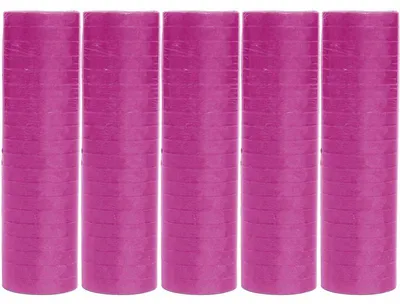 Produktbild von 5 Rollen Papier Luftschlangen hot pink