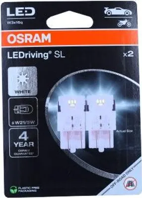Immagine prodotto di W21/5W LEDriving SL Bianco 6000K 12V Blister 2 St. OSRAM