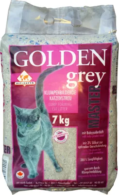 Produktbild von Golden grey Master Katzenstreu 14kg