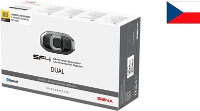 Zdjęcie produktu dla SENA Bluetooth Intercom SF4 – Dual Pack