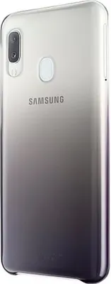 Produktbild von Samsung EF-AA202, Cover, Samsung, Galaxy A20, 16,3 cm (6.4"), Schwarz, Transparent
