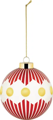Produktbild von Alessi - Delight Weihnachtskugel, goldener Punkt
