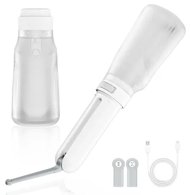 Tragbares Bidet 400 ml, IPX7, USB-C, 3 Druckstufen