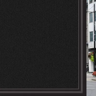 Productafbeelding van Zwarte, ondoorzichtige raamfolie zonder lijm, 59,5 x 200 cm