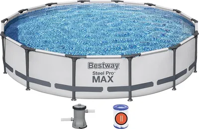 Immagine prodotto di BESTWAY 56595 - Bazén s konstrukcí Steel Pro Max 427 x 84 cm + kartušová filtrace