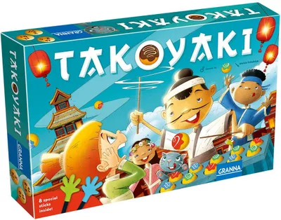 Produktbild von HUCH! Takoyaki, Brettspiel, Kochen, 6 Jahr(e), 20 min, Familienspiel