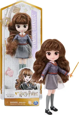 Imagen del producto de Mundo Mágico Harry Potter: Hermione Granger (con pelo peinable, tamaño aproximado de 20,3 cm)