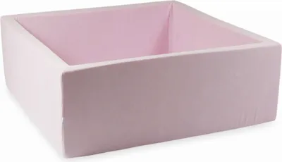 Produktbild von Trockenbecken 110x110x40 Velvet Soft Hellrosa ohne Bälle