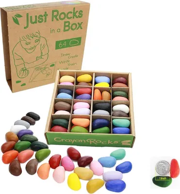 Produktbild von Crayon Rocks Wachsmalstifte Kreativ-Set - 2 x 32 Farben ergonomisch