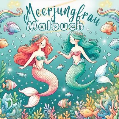 Produktbild von Mein Meerjungfrau Malbuch für Mädchen ab 4 Jahren