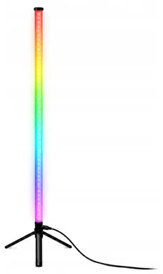 Obrázek produktu pro Verk 12476 Rohová stojací RGB LED lampa 114 cm, dálkový ovladač
