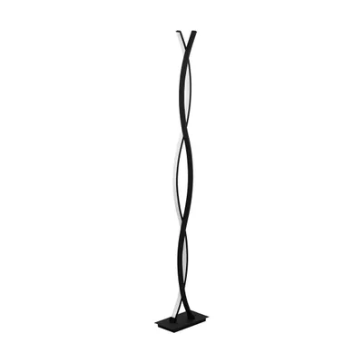Image de Eglo 99319 LASANA 3 LED Lampadaire 36W 250x130mm noir blanc blanc chaud