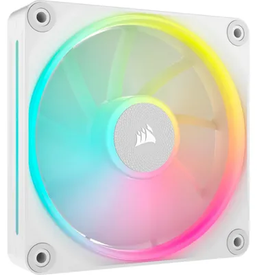 Image de CORSAIR Lüfter 120*120*25 LX120 RGB iCUE Link White Single