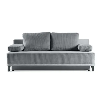 Produktbild von Sofa RISO 3-Sitzer mit Schlaffunktion & Bettkasten, Grau